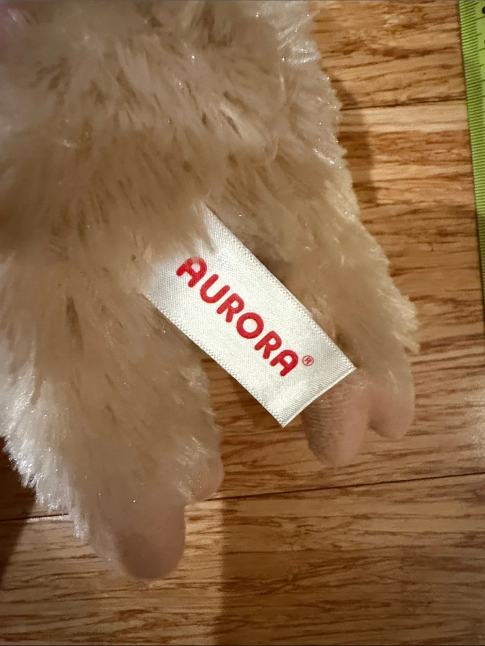 Aurora World Mini Flopsie sloth plush toy